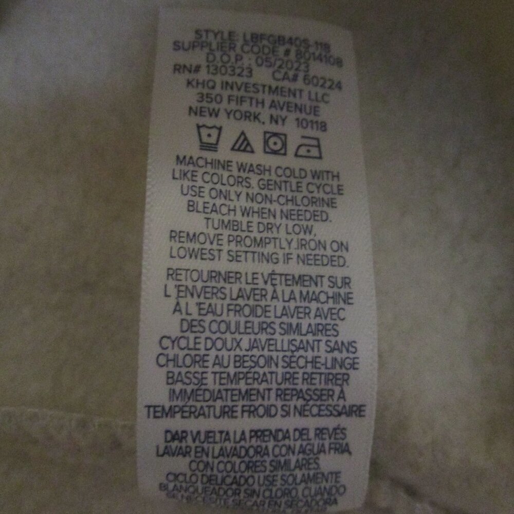 NWT Adorable Cozy Lucky Brand Girls Desert Flower Sweatshirt size 7 grey/beige - Picture 7 of 17
